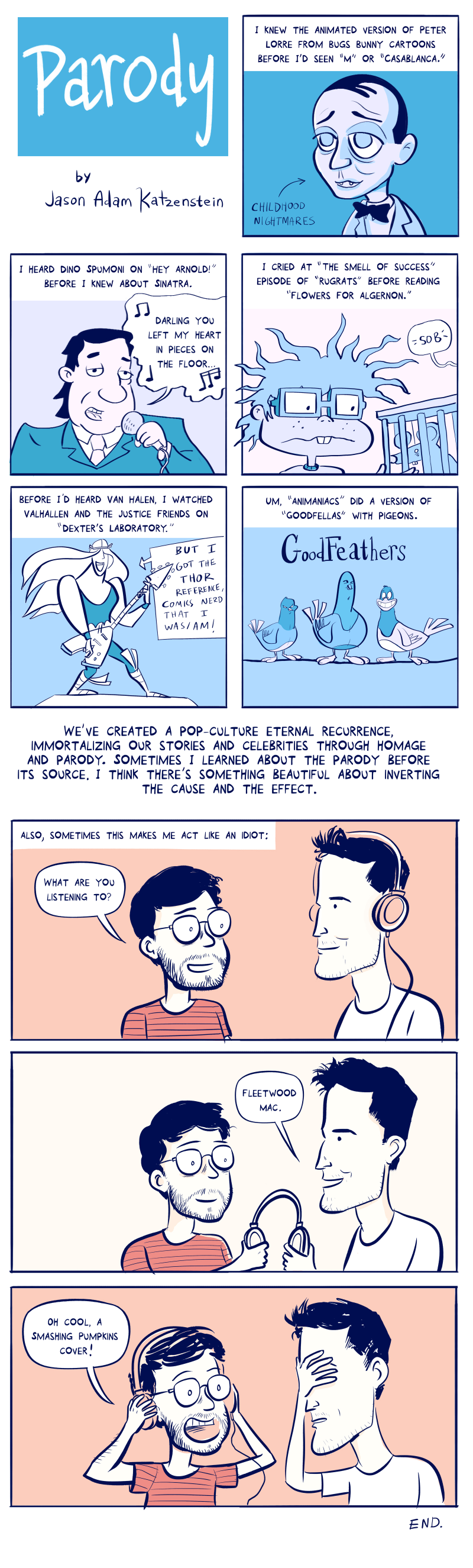 Illustration for article titled Goodfeathers Vs. Goodfellas: The pitfalls of parody